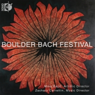 Bach (Family) *cl*/Boulder Bach Festival (+blu-ray Audio)