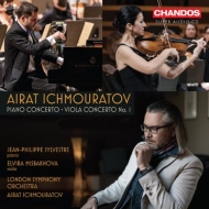 イシュムラトフ、アイラット（1973-）/Piano Concerto Viola Concerto 1 ： Sylvestre(P) Misbakhova(Va) Ichmouratov /