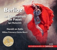 ベルリオーズ（1803-1869）/La Damnation De Faust： Markevitch / Concerts Lamoureux O +harold En Italien： Primr