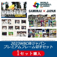 【WBC】2023 WBC 侍ジャパン 優勝記念フレーム切手セット