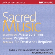 ˥Хڡ/Norrington / Stuttgart Rso Beethoven Missa Solemnis Berlioz Requiem Brahms Ein Deut