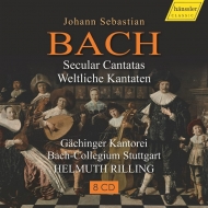 Хåϡ1685-1750/Secular Cantatas Rilling / Gachinger Kantorei Bach-collegium Stuttgart