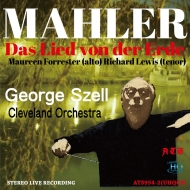 Das Lied von der Erde : George Szell / Cleveland Orchestra, Maureen Forrester, Richard Lewis (1967 Stereo)(UHQCD)