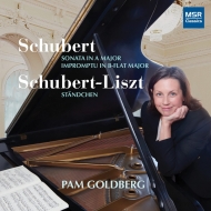 シューベルト（1797-1828）/Piano Sonata 20 Etc： Pam Goldberg +(Liszt)standchen