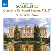 åƥɥ˥1685-1757/Complete Keyboard Sonatas Vol.27 Sergio Gallo(P)