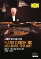 Rubinstein: Grieg, Saint-saens: Concerto.2, Chopin: Concerto.2: Previn / Lso