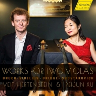 Viola Classical/Works For 2 Violas Hertenstein Peijun Xu(Va) Ah Ruem Ahn(P)