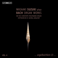 バッハ（1685-1750）/Organ Works Vol.4： 鈴木雅明 M. suzuki (2022) (Hyb)