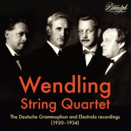弦楽四重奏曲集/Wendling Sq： The Deutsche Grammophon ＆ Electrola Recordings 1920-1934