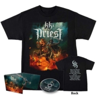 KK's Priest/Sinner Rides Again Digipak Cd + T-shirt Bundle (Xl Size)