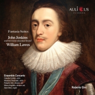 Fantasia-Suites -John Jenkins, William Lawes : Roberto Gini / Ensemble Concerto