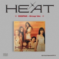 (G)I-DLE/Special Album： Heat (English Album / Digipack / Group Ver.)