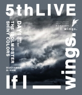 㥤ˡ顼/Idolm@ster Shiny Colors 5thlive If I_wings. Blu-ray Day1