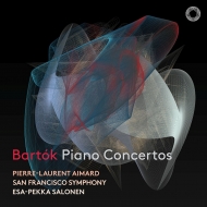 Piano Concertos Nos.1, 2, 3 : Pierre-Laurent Aimard(P)Esa-Pekka Salonen / San Francisco Symphony