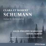 シューマン、ロベルト（1810-1856）/Chamber Music For Horn： Marsolais(Hr) Jalbert(P) Etc +c. schumann