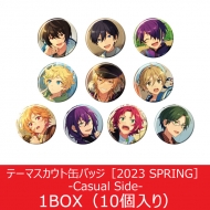 テーマスカウト缶バッジ（1BOX10個入り）[2023 SPRING]-Idol Side 