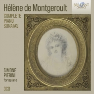 ド・モンジュルー、エレーヌ（1764-1836）/Comp. piano Sonatas： Simone El Oufir Pierini(Fp)