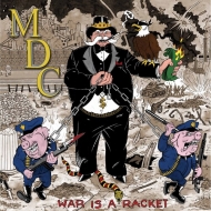 MDC/War Is A Racket (Black) (Gold) (Splatter) (Colored Vinyl)