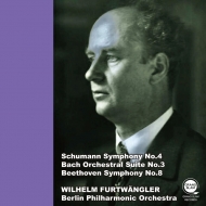 Schumann Symphony No.4, Bach Orchestral Suite No.3, Beethoven Symphony No.8 : Wilhelm Furtwangler / Berlin Philharmonic -Trans.& Production: N.Hirabayashi