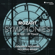 Symphonies Nos.36, 38 : Riccardo Minasi / Ensemble Resonanz