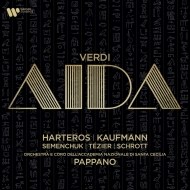 Aida : Pappano / St Cecilia Academic Orchestra & Choir, Harteros, Jonas Kaufmann, Semenchuk, Tezier, Schrott, etc (2015 Stereo)(2CD)