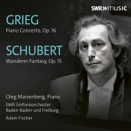 Grieg Piano Concerto, Schubert Wanderer-fantasie : Maisenberg(P)Adam Fischer / SWR Symphony Orchestra