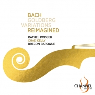 バッハ（1685-1750）/Goldberg Variations Reimagined： Podger(Vn) / Brecon Baroque (Hyb)