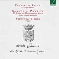 åեfl.1740s-1800s/Sonate E Partitte Vincenzo Bianco(Vn)