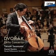 Dvorak Cello Concerto, Smetana Moldau : Tatsuki Sasanuma(Vc)Daniel Raiskin / Slovak Philharmonic (Hybrid)