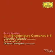 Brandenburg Concerto, 1-6: Abbado / Orchestra Mozart Carmignola Petri Dantone (Uhqcd)