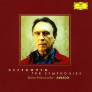 ベートーヴェン（1770-1827）/Comp. symphonies： Abbado / Bpo (Rome 2001 2000 Berlin) (Uhqcd) (Ltd)