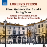 ڥĥ1872-1956/Piano Quintet 3 4 String Trios Bevilacqua(P) Roma Tre Orchestra Ensemble