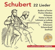 シューベルト（1797-1828）/Lieder： P. anders Ferrier F-dieskau Grummer Hotter Etc