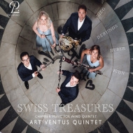 Wind Ensemble Classical/Swiss Treasures-unknown Swiss Music For Wind Quintet Art'ventus Quintet