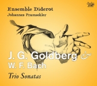 ȥ٥륯ϥ󡦥åȥ꡼ס1727-1756/Trio Sonatas Pramsohler(Vn) Ensemble Diderot +w. f.bach