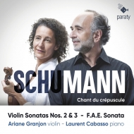 塼ޥ󡢥٥ȡ1810-1856/Violin Sonata 2 3  Grajon(Vn) Cabasso(P) +c. schumann Brahms Dietrich