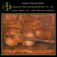 Хåϡ1685-1750/Violin Sonata 1-6  Adamus(Vn) Toropowski(Cemb)