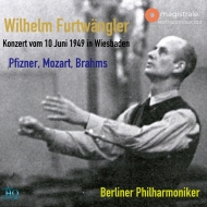 Brahms Symphony No.4, Mozart Symphony No.40, Pfitzner : Wilhelm Furtwangler / Berlin Philharmonic (1949 Wiesbaden)(2UHQCD)