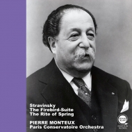 ストラヴィンスキー（1882-1971）/Le Sacre Du Printemps Firebird： Monteux / Paris Conservatory O