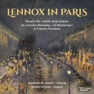 ヴァイオリン作品集/Lennox In Paris-l. berkeley L. boulanger Poulenc： Emmanuel Bach(Vn) Jenny Stein(P)