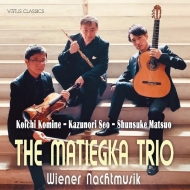 　オムニバス（室内楽）/The Matiegka Trio-matiegka ＆ Beethoven： 瀬尾和紀(Fl) 松尾俊介(G) 小峰航一(Va)