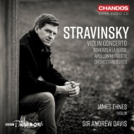 Violin Concerto, Apollon Musagete, Suites Nos.1, 2, etc : James Ehnes(Vn)Andrew Davis / BBC Philharmonic (Hybrid)