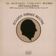 Horowitz: Concerts 1977 1978-golden Jubilee Recital