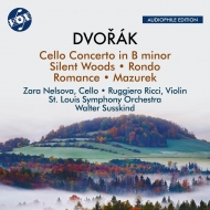 Cello Concerto, Silent Woods, Romance, etc : Zara Nelsova(Vc)Ruggiero Ricci(Vn)Walter Susskind / St Louis Symphony Orchestra