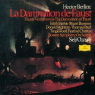 ベルリオーズ（1803-1869）/La Damnation De Faust： Ozawa / Bso Burrows Mcintyre E. mathis