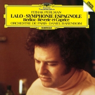 ラロ (1823-1892)/Symphonie Espagnole： Perlman(Vn) Barenboim / Paris. o +berlioz