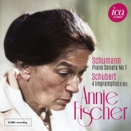 Schumann Piano Sonata No.1, Schubert Impromptus D.935 : Annie Fischer (1975 Stereo)