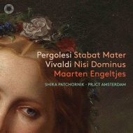 ペルゴレージ (1710-1736)/Stabat Mater： Patchornik(S) Engeltjes(Ct) / Prjct Amsterdam +vivaldi： Nisi Dominu