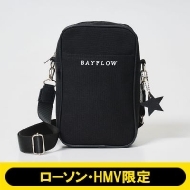 BAYFLOW ybg{g^eɓ! LOGO SHOULDER BAG BOOK BLACK special packagey[\EHMVz