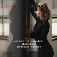 ٥ꥪ Ρ1925-2003/Folk Songs Carrere(Ms) Collet / Ensemble21 +jean-marie Rens
